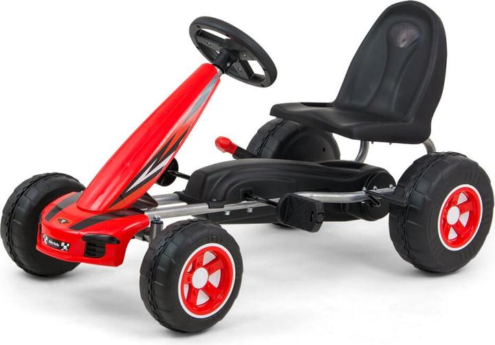 Actual product image Mally Go-kart Viper red pedals