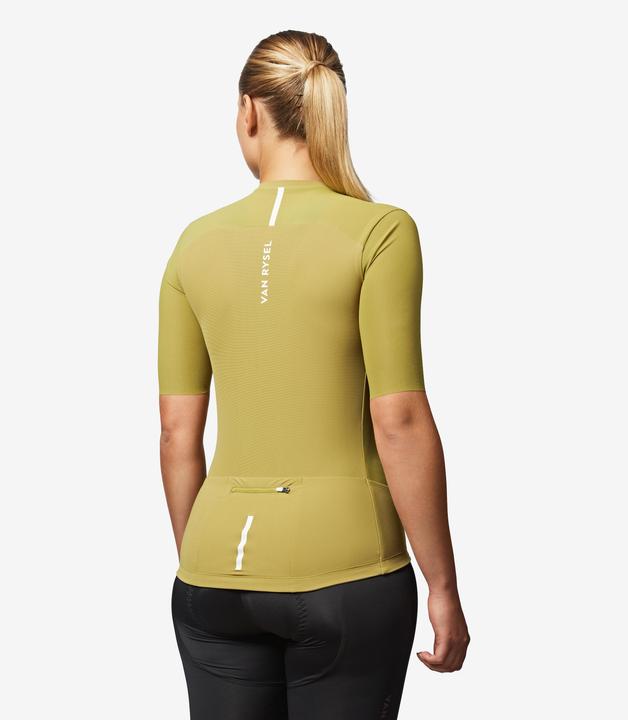 Actual product image Van rysel Radtrikot Rennrad kurzarm Sommer Unisex Racer 2 Khaki (XS)