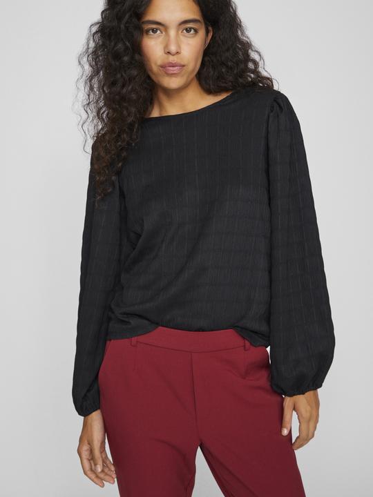 Actual product image Vila Round neck top with long sleeves (M)