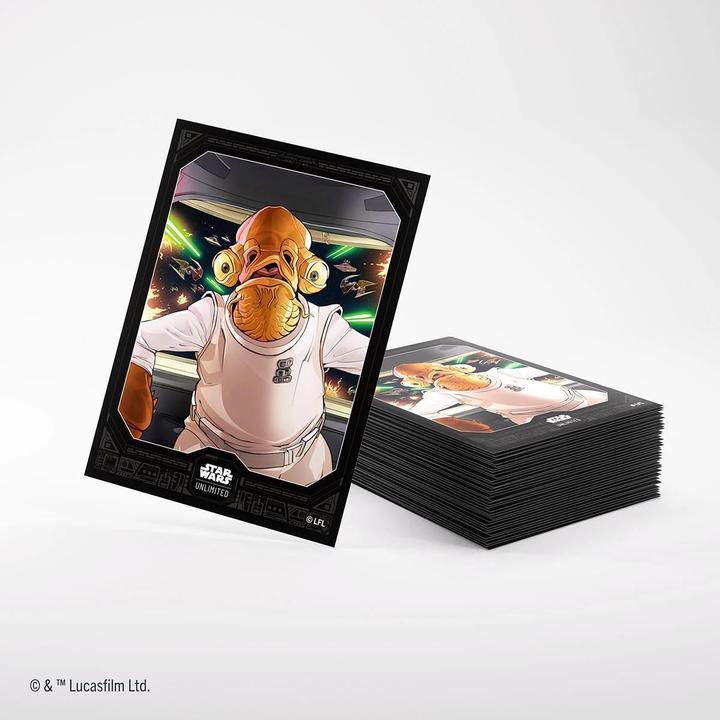 Immagine prodotto Ultra Pro Star Wars: Unlimited Art Sleeves - Admiral Ackbar