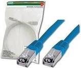 Produktbild Digitus CAT5e SF-UTP Patchk.,3m, Blau (SF/UTP, CAT5e, 3 m)