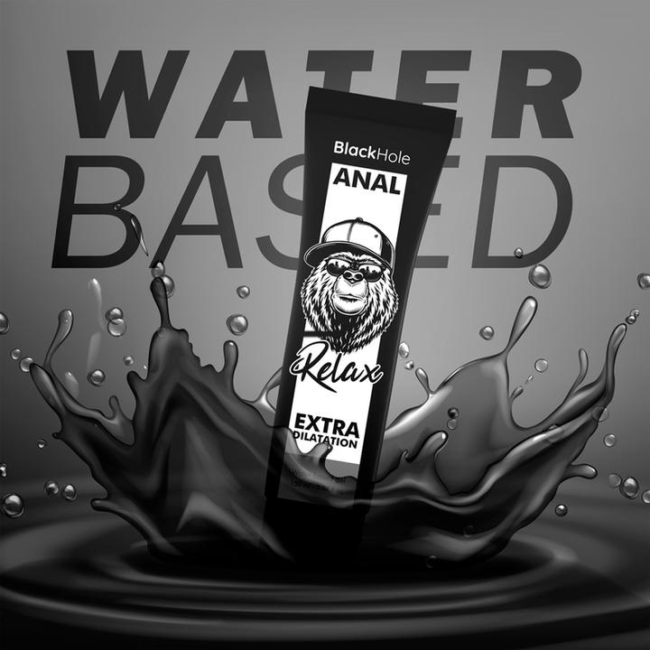 Produktbild Schwarzes Loch Wasser Basisgel Anal Dilation 150 ml (150 ml)