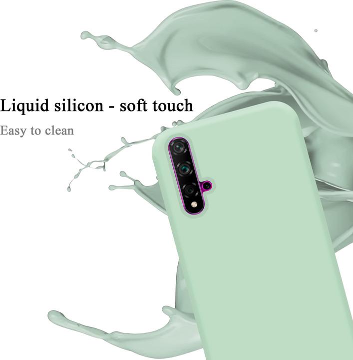 Immagine prodotto Cadorabo Copertura della cassa del silicone liquido TPU (Huawei Nova 5T, K20, TCL 20S)