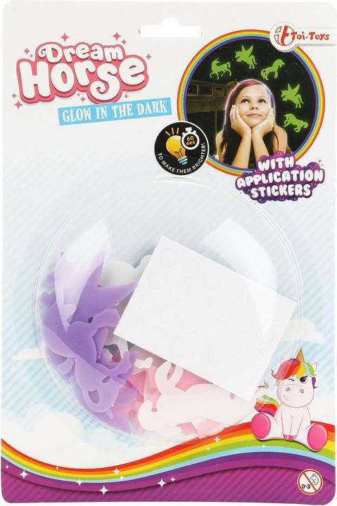 Produktbild Toi-Toys Glow in the Dark Sticker Einhorn