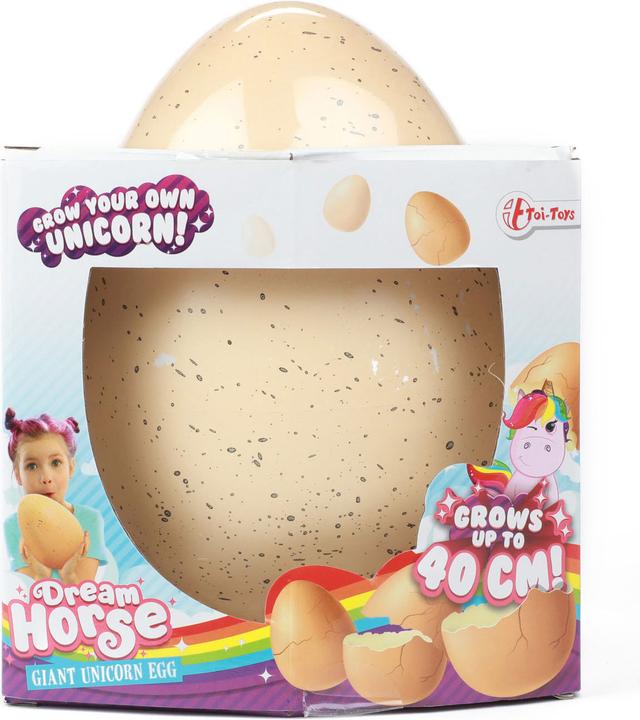 Actual product image Toi-Toys Mega Growth Egg Unicorn