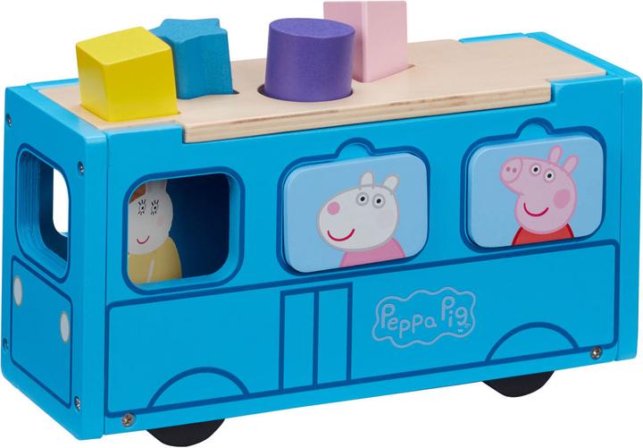 Immagine prodotto Boti Scuolabus di Peppa Pig: un'organizzazione di forme in legno