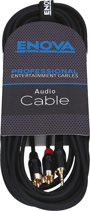 Produktbild Enova 3.5mm Jack/Cinch Kabel RCA, rot/schwarz, 7m (7 m)