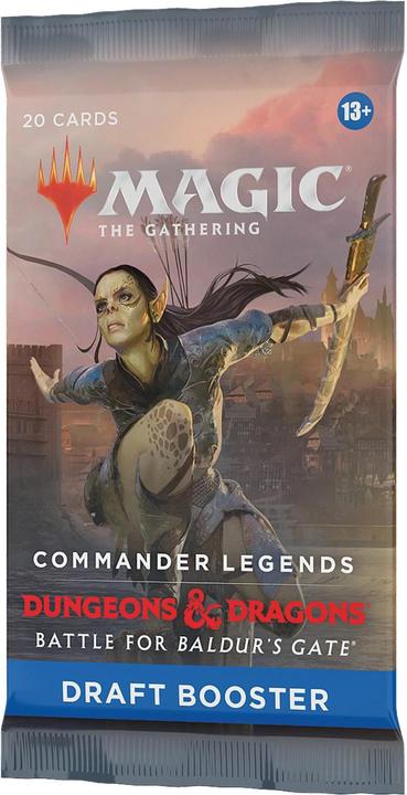 Actual product image Magic the Gathering Commander Legends (English, Booster Pack)