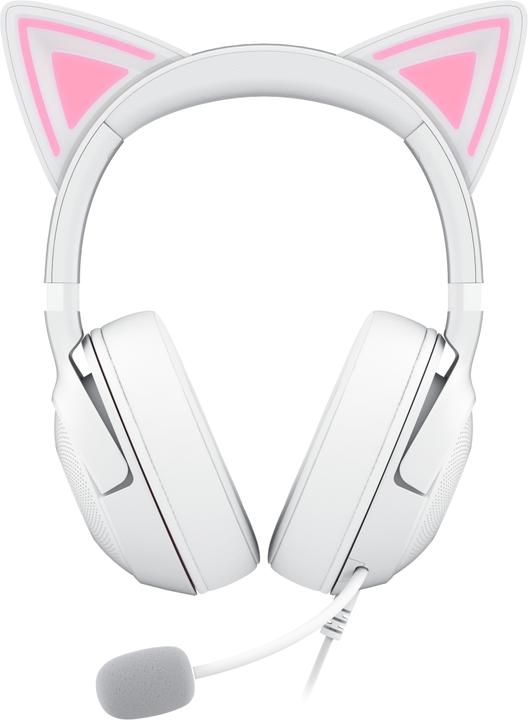 Actual product image Razer Kraken Kitty V2 - White (Cable)