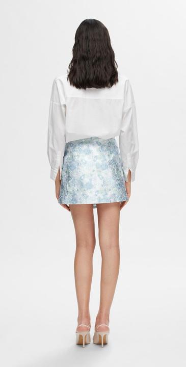 Immagine prodotto Selected Femme Mini gonna in jacquard a fiori (38)