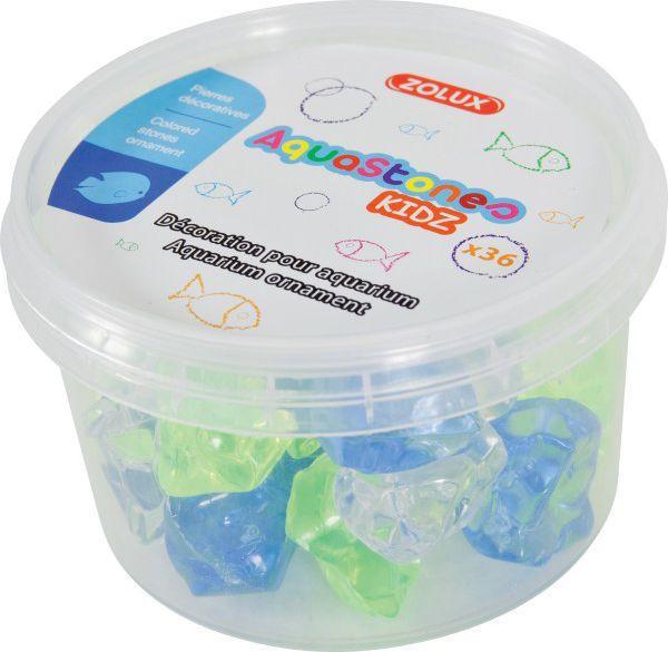 Image du produit Zolux set de pierres colorées 36 pcs. (Grotte, Pierres)
