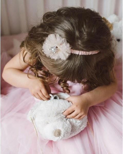 Actual product image Beppe Teddy Bear Charlotte Pink Bag (13215)