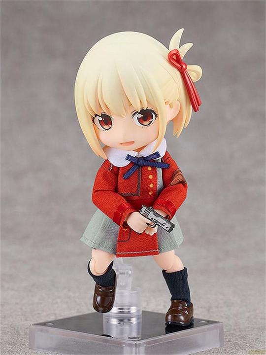 Actual product image Good Smile Company Lycoris Recoil Nendoroid Doll Action Figure Chisato Nishikigi 14 cm