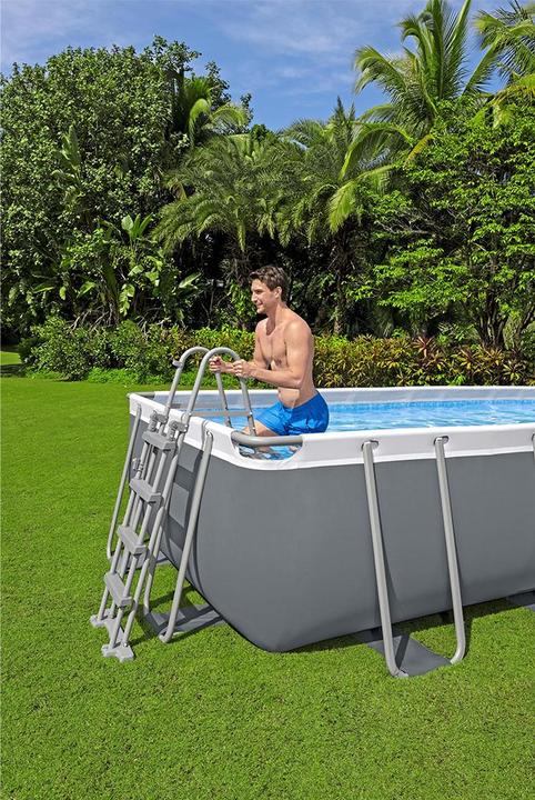 Produktbild Bestway Steel Pro MAX Frame Pool Komplet t-Set (488 x 244 x 122 cm)