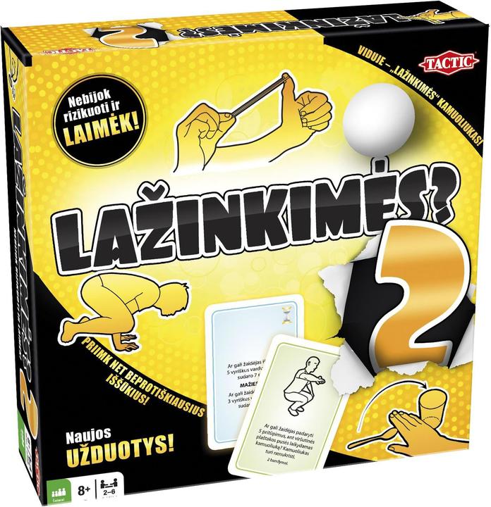 Actual product image Tactic game Let's bet? LT, 55526 (Lithuanian)