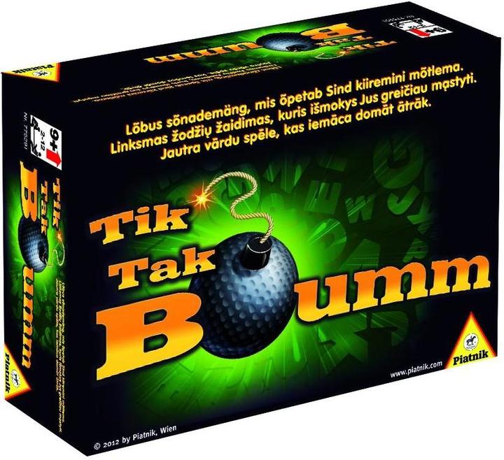 Piatnik Board Game Only Tak Bumm (Litauisch)