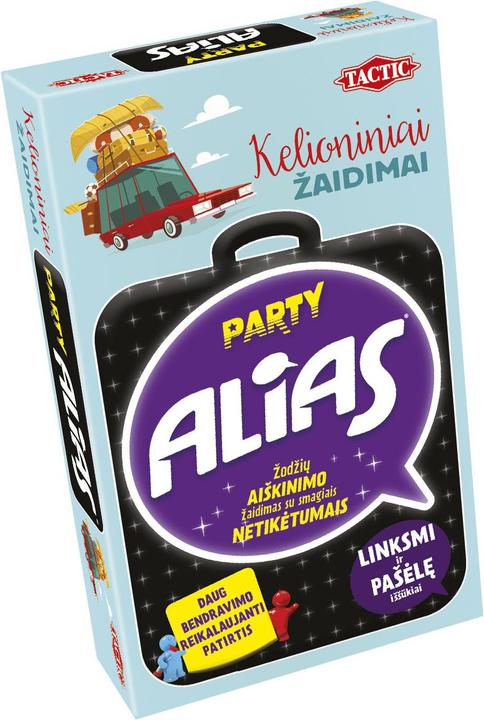 Image du produit Tactic Jeu de voyage "Alias de la fête" (en lituanien) (Lituanien)