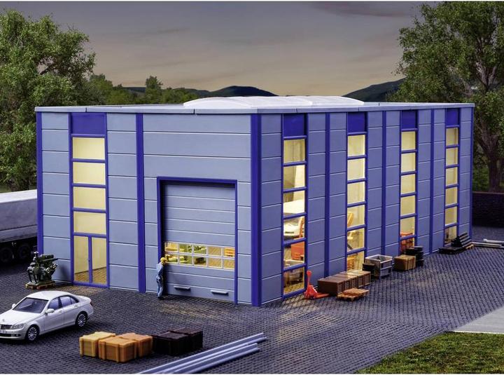 Produktbild Kibri H0 Lager / Industriehalle, modern