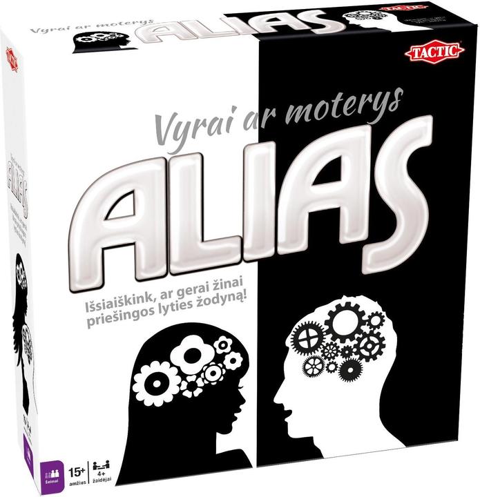 Actual product image Tactic Game "Alias: Men or Women?", LT 53770 (Lithuanian)