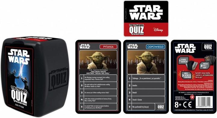 Image du produit Winning Moves Winning Movements Game Top Trumps Quiz Star Wars Duel (Polonais)