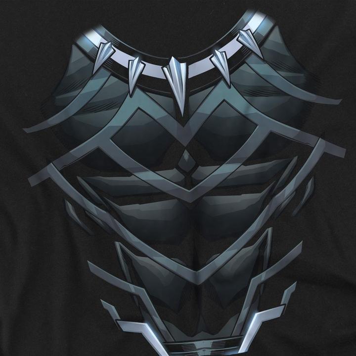 Actual product image Black Unisex Adult Costume T-Shirt (L)
