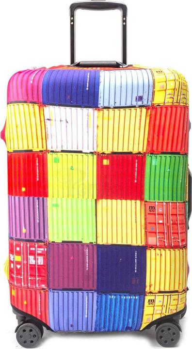 Produktbild isda Kofferüberzug Colourful Squares Mittel (55-) (Schutzhülle)