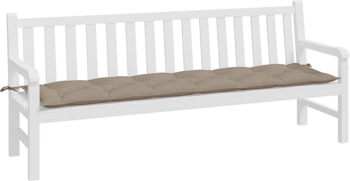 Actual product image VidaXL Garden bench cushion O x ford fabric (200 x 50 x 7 cm)