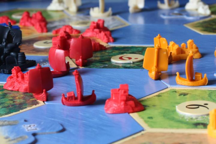 Actual product image Brain Games Catan: Sea Travelers LT / LV / EE (Lithuanian, Latvian, Estonian)
