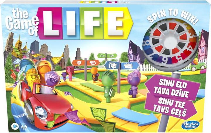 Immagine prodotto Hasbro Gioco da tavolo "Game of Life" (lettone ed estone) (Estone, Lettone)