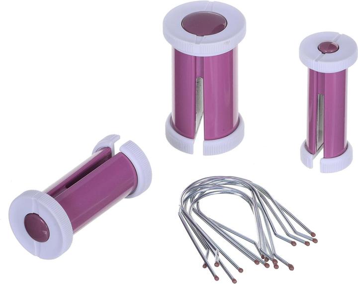 Actual product image Profi-Care PC-LW 3028 baltas/maroon curling iron