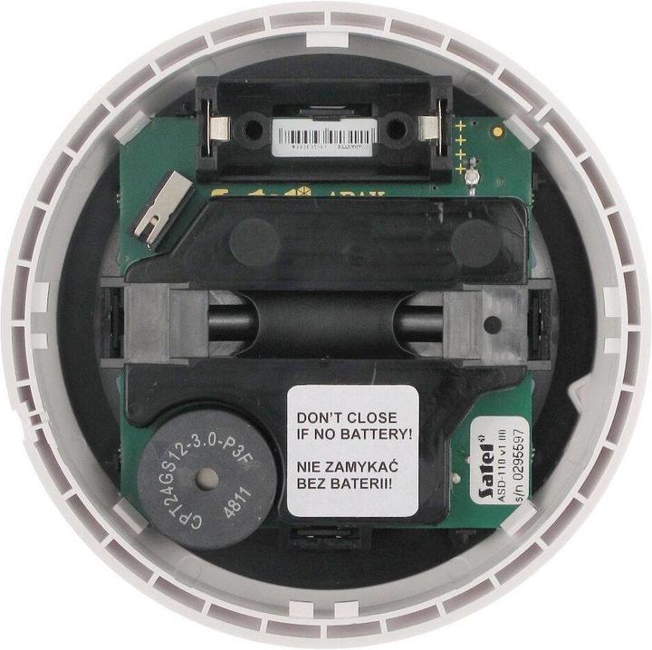 Actual product image Satel DETECTOR SMOKE&HEAT WIRELESS/ASD-200