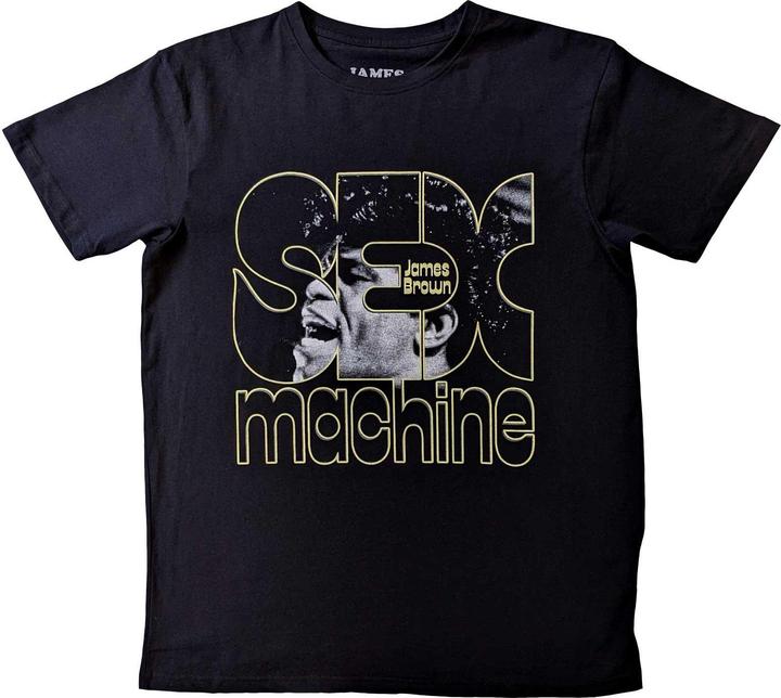 Immagine prodotto James Brown Sex Machine Maglietta Adulto Unisex (M)
