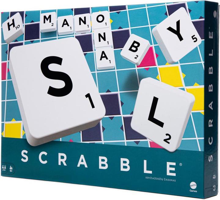 Immagine prodotto Scrabble GIOCHI Gioco da tavolo (LT), Y9624 (Inglese, Lettone)
