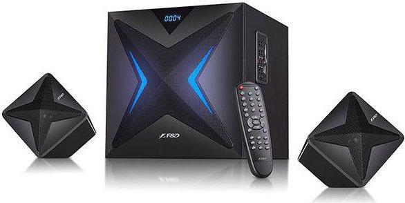 Fenda Multimedia Bluetooth Speakers F&D F550X (2.1 Channel Surround, 56W, 130Hz-20KHz, Subwoofer: 30 (Electrical connection)