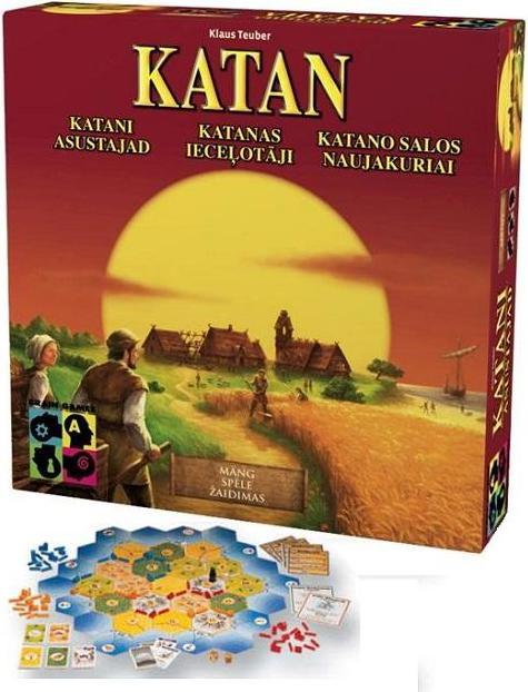 Actual product image Brain Games žaidimas Katan, BRG # KATAN / BRG # CATAN (Latvian, Estonian, Lithuanian)