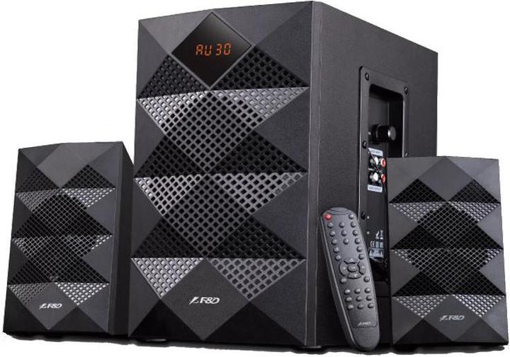Actual product image Fenda Multimedia Bluetooth Speakers F&D A180X (2.1 Channel Surround, 42W, 200-20KHz, Subwoofer: 50-1 (Electrical connection)