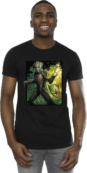 Image du produit - T-shirt GUARDIANS OF THE GALAXY GROOT FOREST ENERGY - Homme (5XL)
