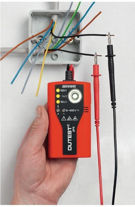 Actual product image Benning Dutest Pro (CAT II 300V)
