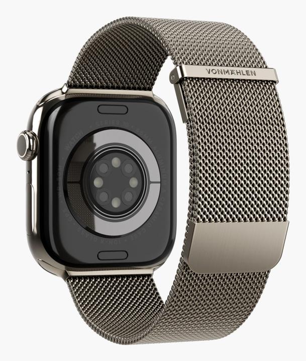 Actual product image Vonmählen Milanesearmband 2 für Apple Watch 40/41/42 mm Desert Sand (Stainless steel)