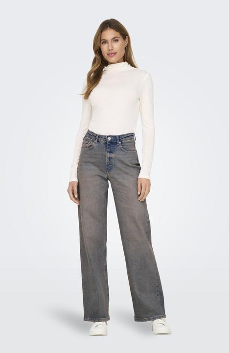 Produktbild Only ONLJUICY Hohe Taille Weiter Beinschnitt Jeans Jeans mit weitem Bein (27)