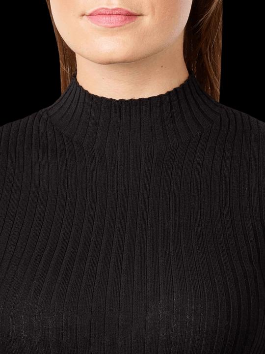 Actual product image Armedangels Alaania Pullover Stand-Up Collar Black (XS)