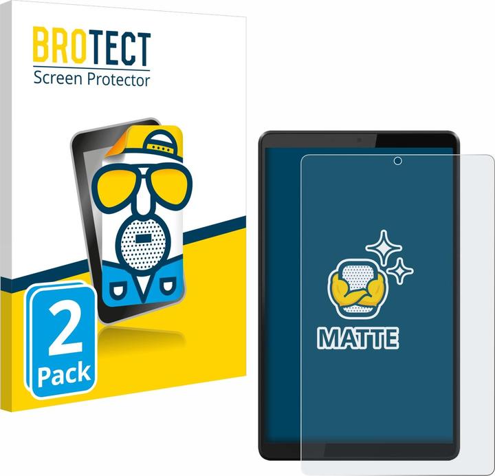 Actual product image BROTECT Anti-glare screen protector matt (2 Piece, Tab M8)
