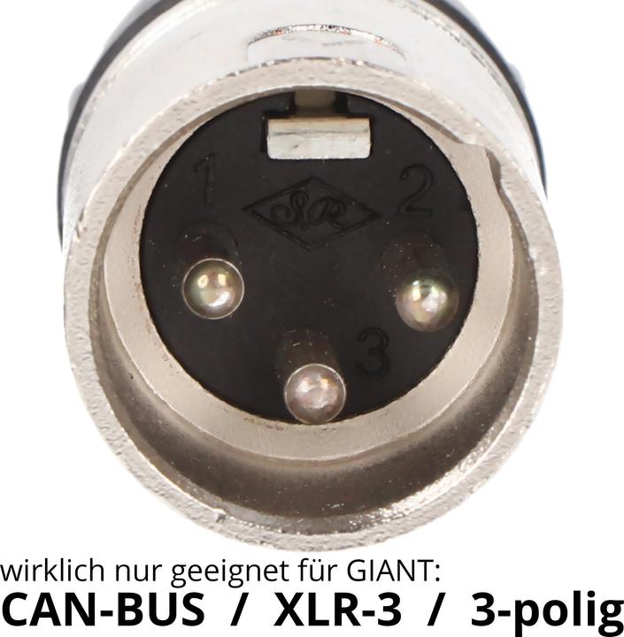 Actual product image Giant XLR 3-pole quick charger 36V 4A XLR 3-pole / CAN bus 544M36V4AGLI180-10V 9gb1680202 (E-bike charger)