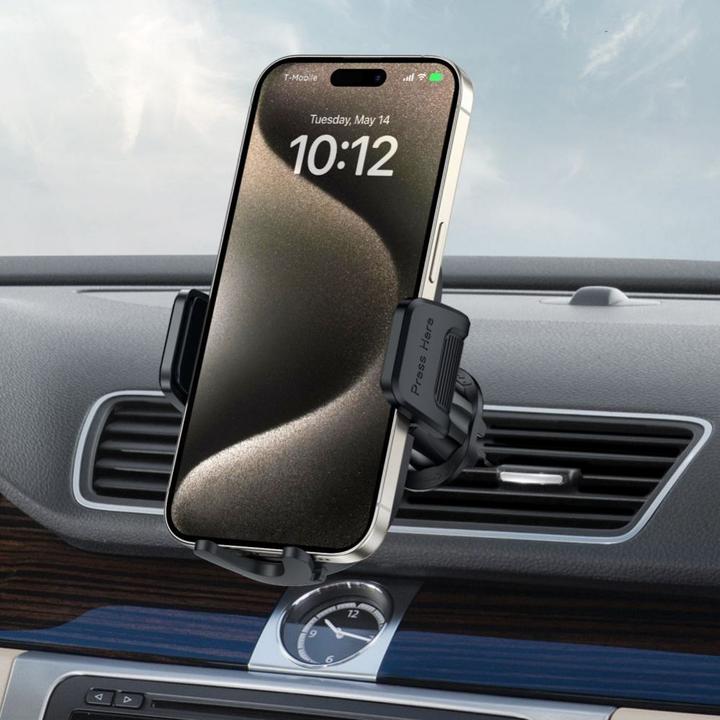 Image du produit Tech-Protect V7 Porte-téléphone pour cockpit / aération - noir