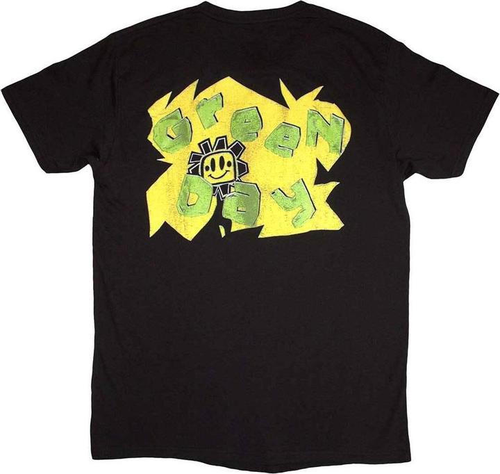 Actual product image Green Day Unisex Adult Kerplunk Psychedelic T-Shirt (S)