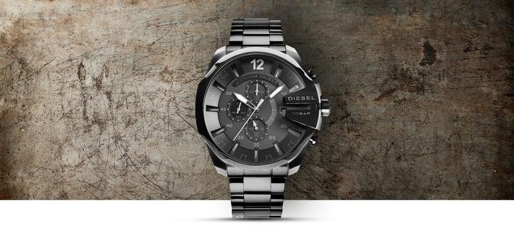 Produktbild Diesel Zegarek Zegarek Męski Mega Chief DZ4355 Czarny (Chronograph, 51 mm)