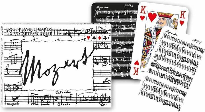 Image du produit Piatnik Pont, Mozart (noir/blanc) (Allemand)