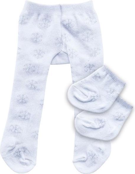 Produktbild Heless Puppenstrumpfhose mit Socken - Schneeflocken