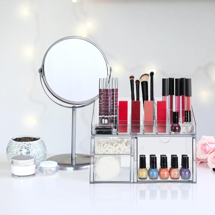 Actual product image Relaxdays cosmetics organiser