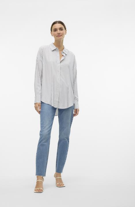Produktbild Vero Moda Vmnora Ls Oversize Shirt Wvn Ga Noos (XS)